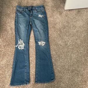 american eagle kick jeans
